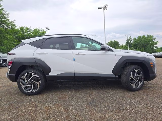 2026 Atlas White Hyundai Kona SEL Premium AWD SUV
