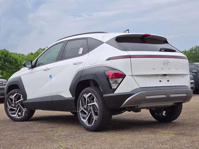 2026 Atlas White Hyundai Kona SEL Premium AWD SUV