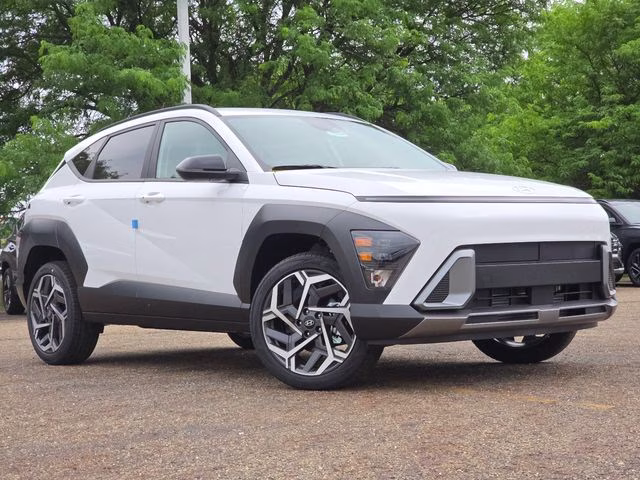 2026 Atlas White Hyundai Kona SEL Premium AWD SUV
