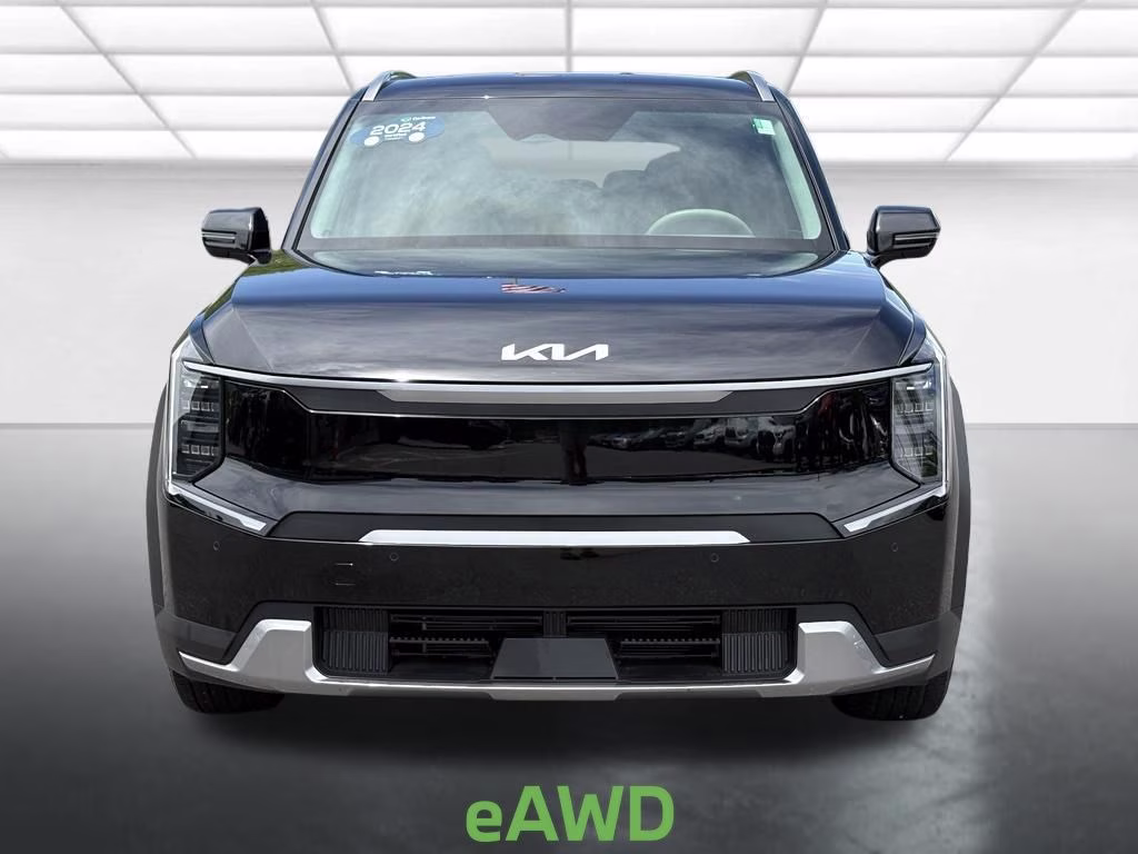 2024 Aurora Black Pearl Kia EV9 Wind AWD SUV