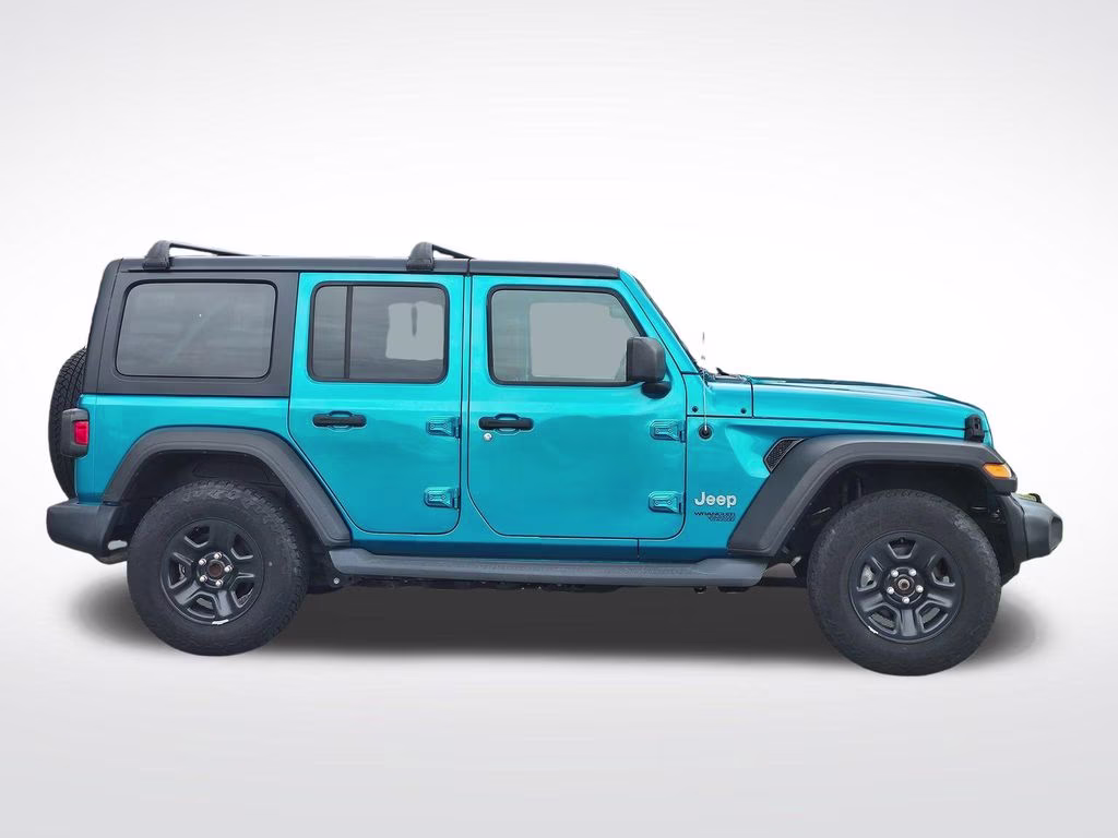 2019 Bikini Pearlcoat Jeep Wrangler Unlimited Sport S 4X4 SUV