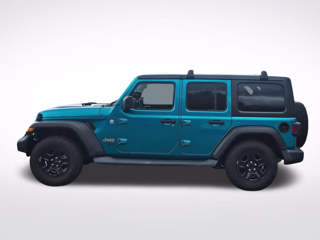 2019 Bikini Pearlcoat Jeep Wrangler Unlimited Sport S 4X4 SUV