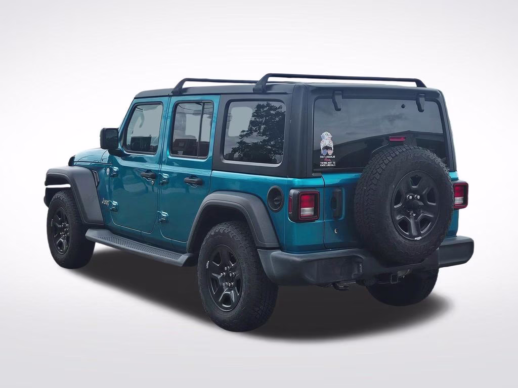 2019 Bikini Pearlcoat Jeep Wrangler Unlimited Sport S 4X4 SUV