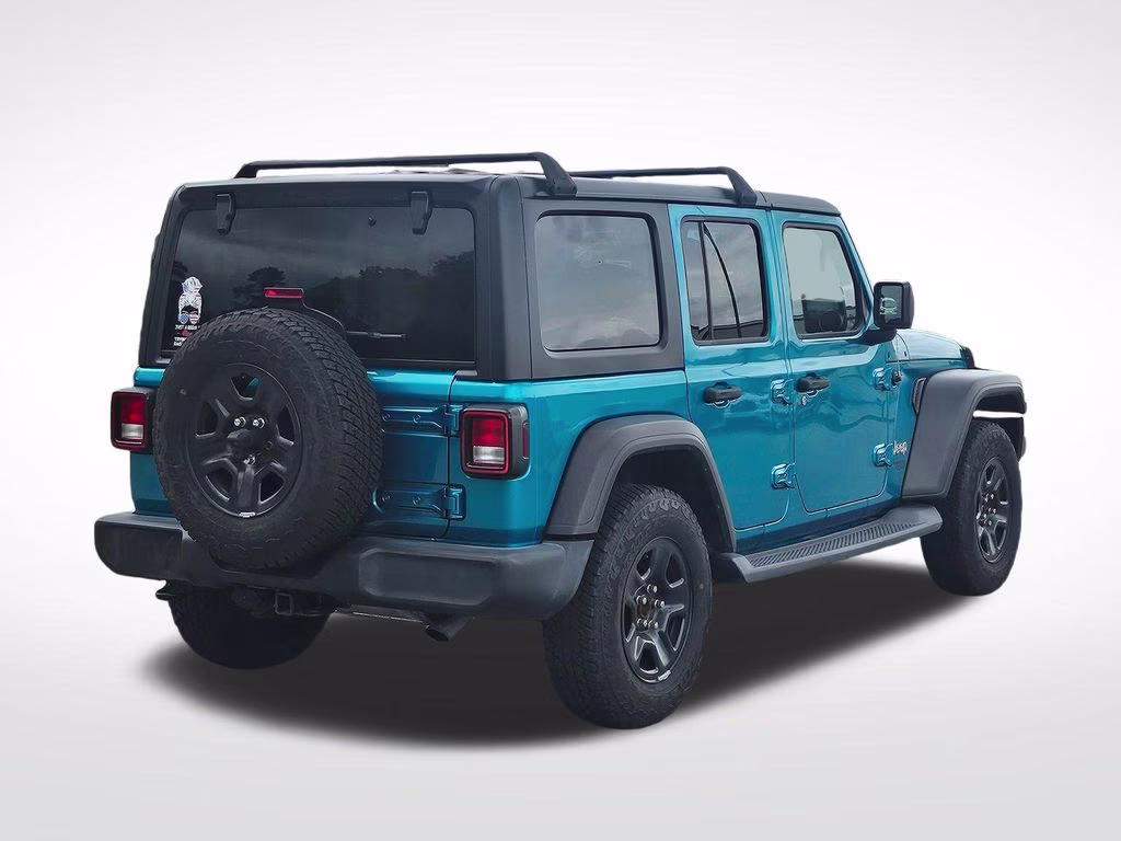 2019 Bikini Pearlcoat Jeep Wrangler Unlimited Sport S 4X4 SUV