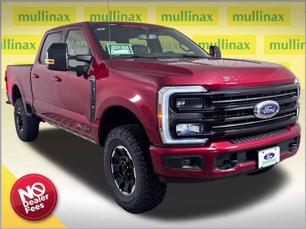 2026 Ruby Red Metallic Tinted Clearcoat Ford Super Duty F-250 SRW Platinum 4X4 Truck
