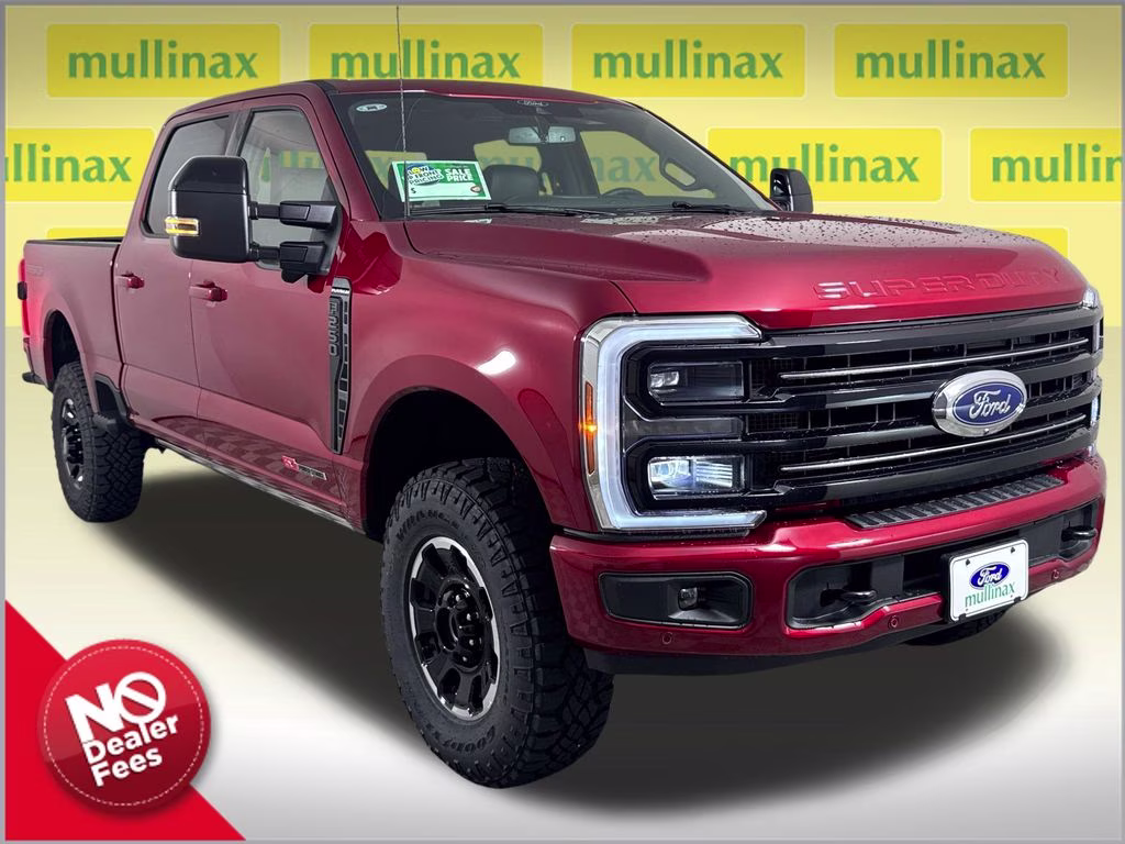 2026 Ruby Red Metallic Tinted Clearcoat Ford Super Duty F-250 SRW Platinum 4X4 Truck