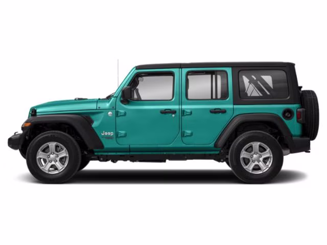 2019 Bikini Pearlcoat Jeep Wrangler Unlimited Sport S 4X4 SUV