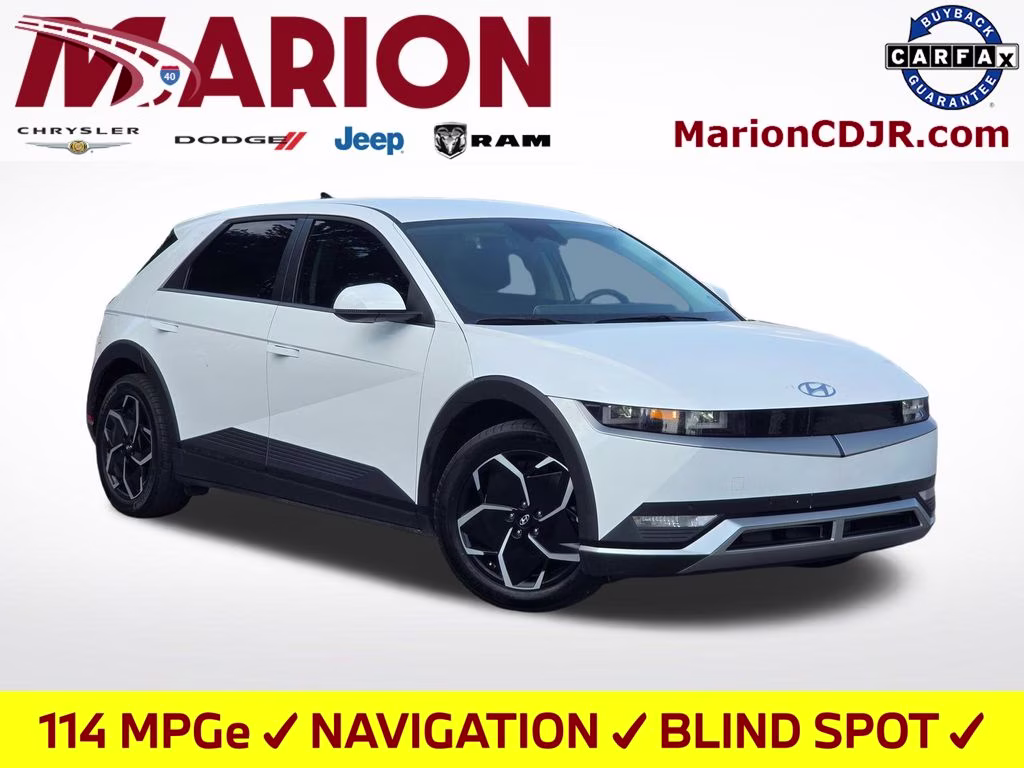 2024 Atlas White Hyundai IONIQ 5 SEL RWD SUV