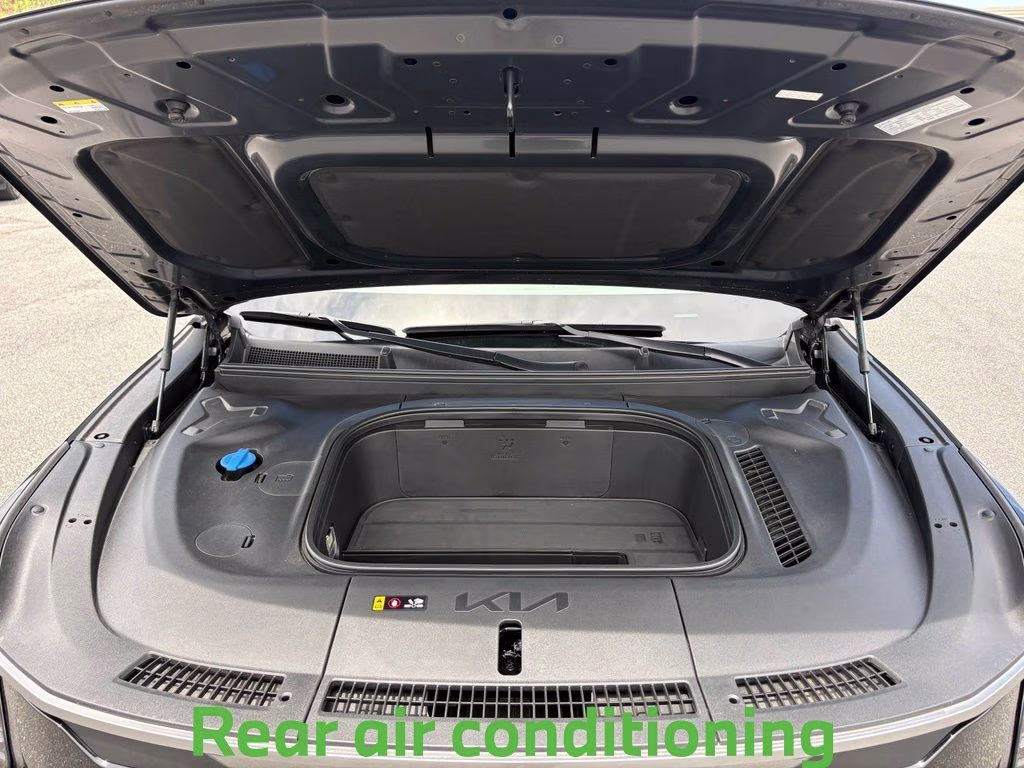 2024 Aurora Black Pearl Kia EV9 Wind AWD SUV