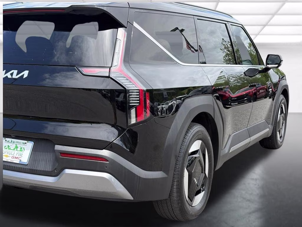 2024 Aurora Black Pearl Kia EV9 Wind AWD SUV