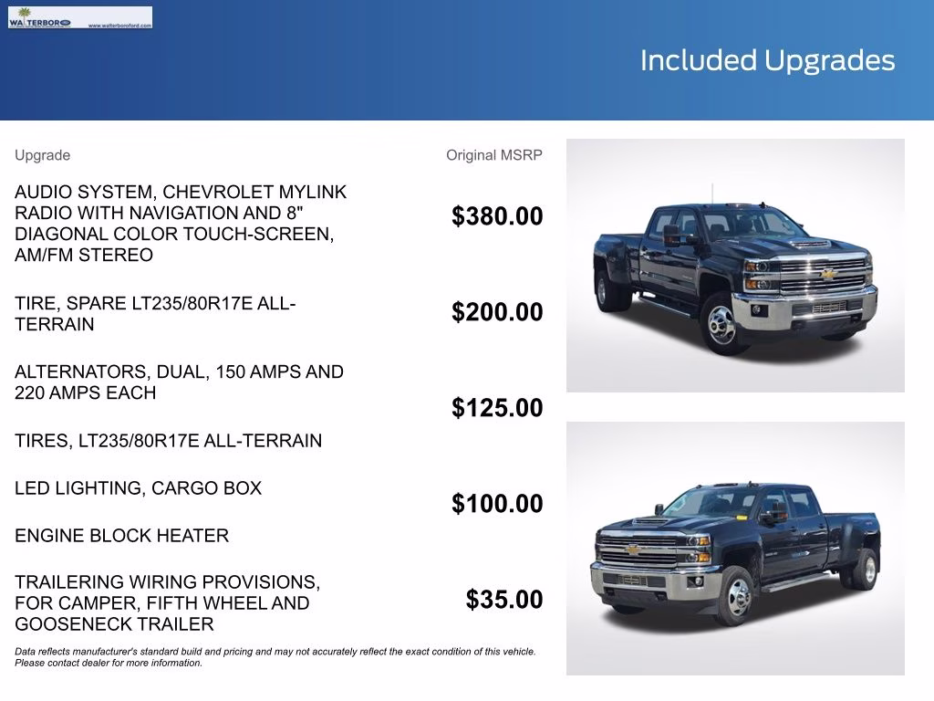 2017 Graphite Metallic Chevrolet Silverado 3500HD LT 4X4 Truck