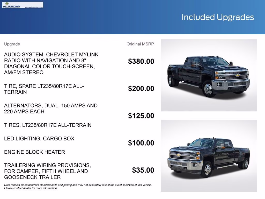 2017 Graphite Metallic Chevrolet Silverado 3500HD LT 4X4 Truck