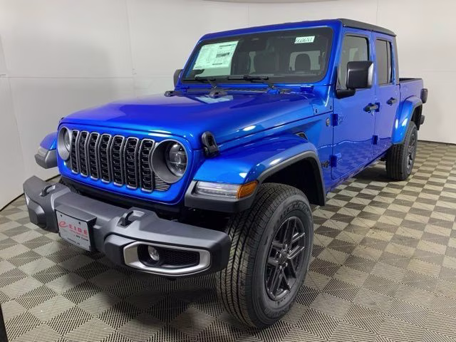 2026 Hydro Blue Pearlcoat Jeep Gladiator Sport S 4X4 Truck