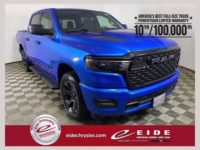 2026 Hydro Blue Pearlcoat Ram 1500 Express 4X4 Truck