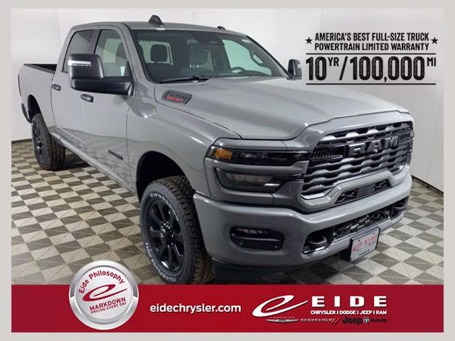 2026 Ceramic Gray Clearcoat Ram 2500 Big Horn Night Edition 4X4 Truck
