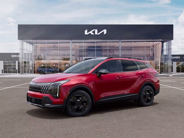 2026 Runway Red Kia Sportage X-Line AWD SUV