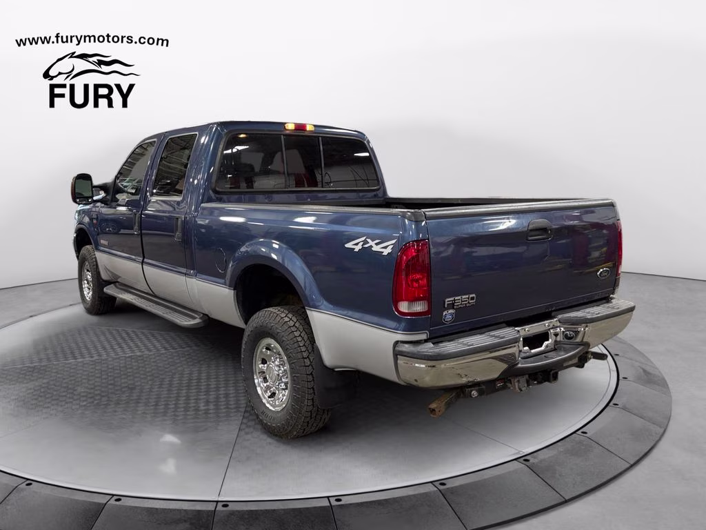 2004 Medium Wedgewood Blue Clearcoat Metallic Ford Super Duty F-350 SRW XLT 4X4 Truck