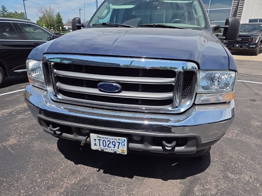 2004 Medium Wedgewood Blue Clearcoat Metallic Ford Super Duty F-350 SRW XLT 4X4 Truck