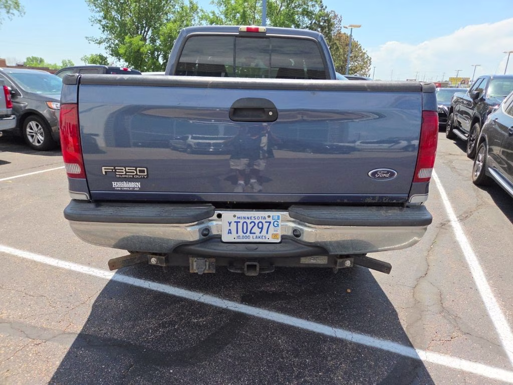 2004 Medium Wedgewood Blue Clearcoat Metallic Ford Super Duty F-350 SRW XLT 4X4 Truck