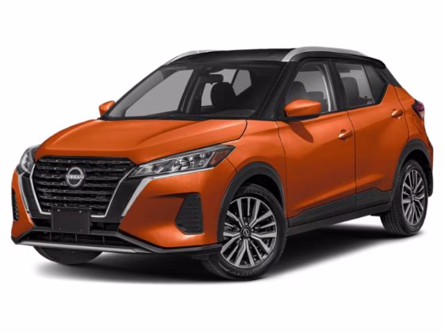 2023 Monarch Orange Metallic/Super Black Nissan Kicks SV FWD