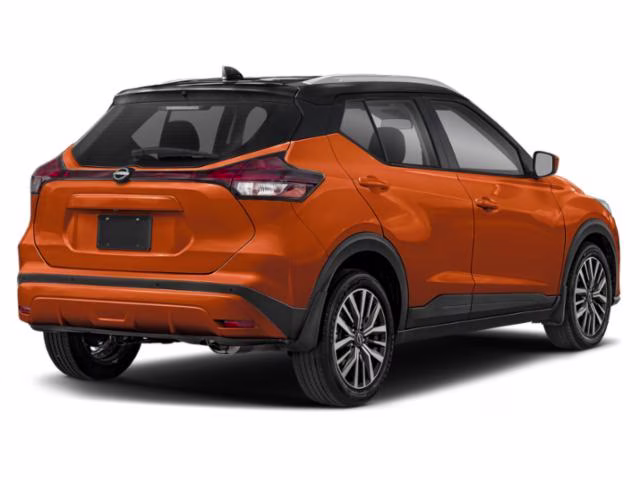 2023 Monarch Orange Metallic/Super Black Nissan Kicks SV FWD