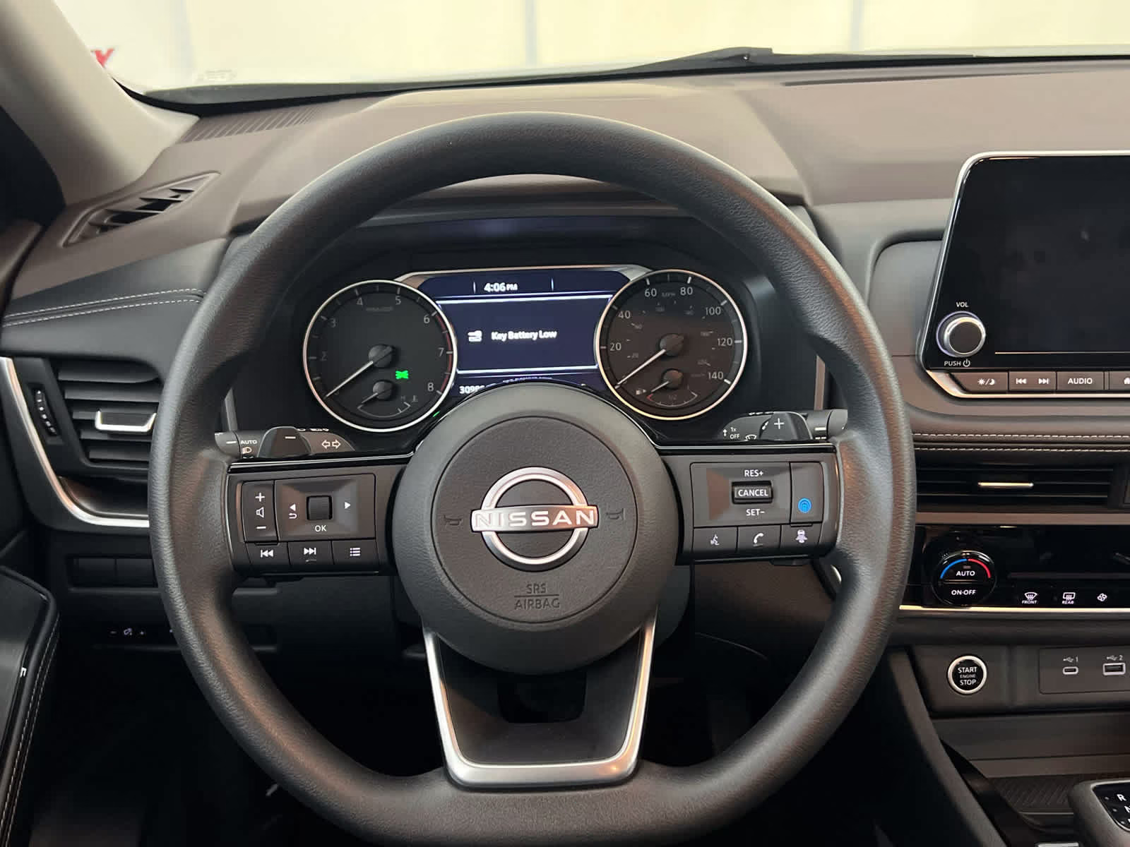 2023 Pearl White Tricoat Nissan Rogue SV FWD SUV