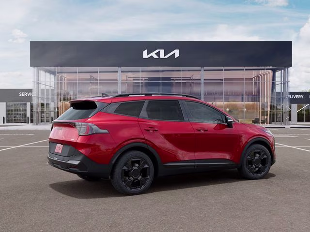 2026 Runway Red Kia Sportage X-Line AWD SUV