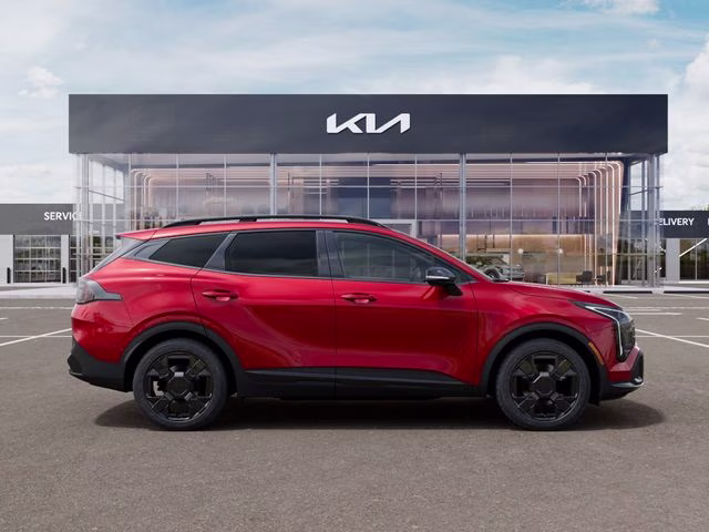 2026 Runway Red Kia Sportage X-Line AWD SUV