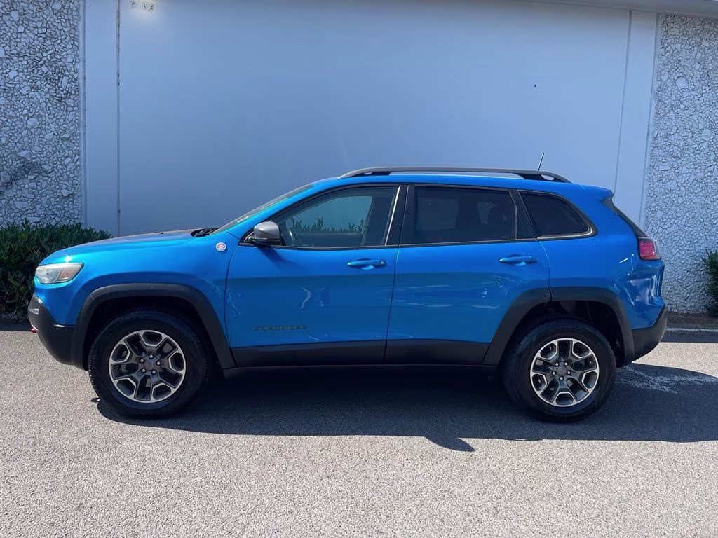 2020 Hydro Blue Pearlcoat Jeep Cherokee Trailhawk 4X4 SUV