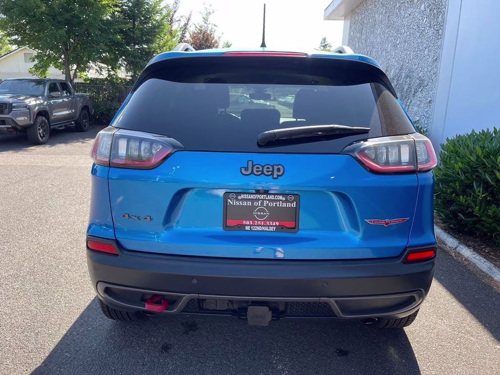 2020 Hydro Blue Pearlcoat Jeep Cherokee Trailhawk 4X4 SUV