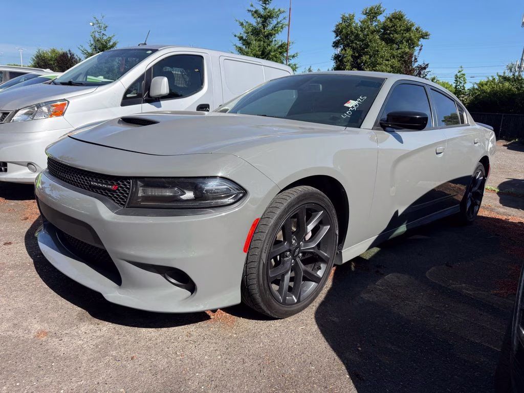 2019 Destroyer Gray Clearcoat Dodge Charger GT RWD Sedan