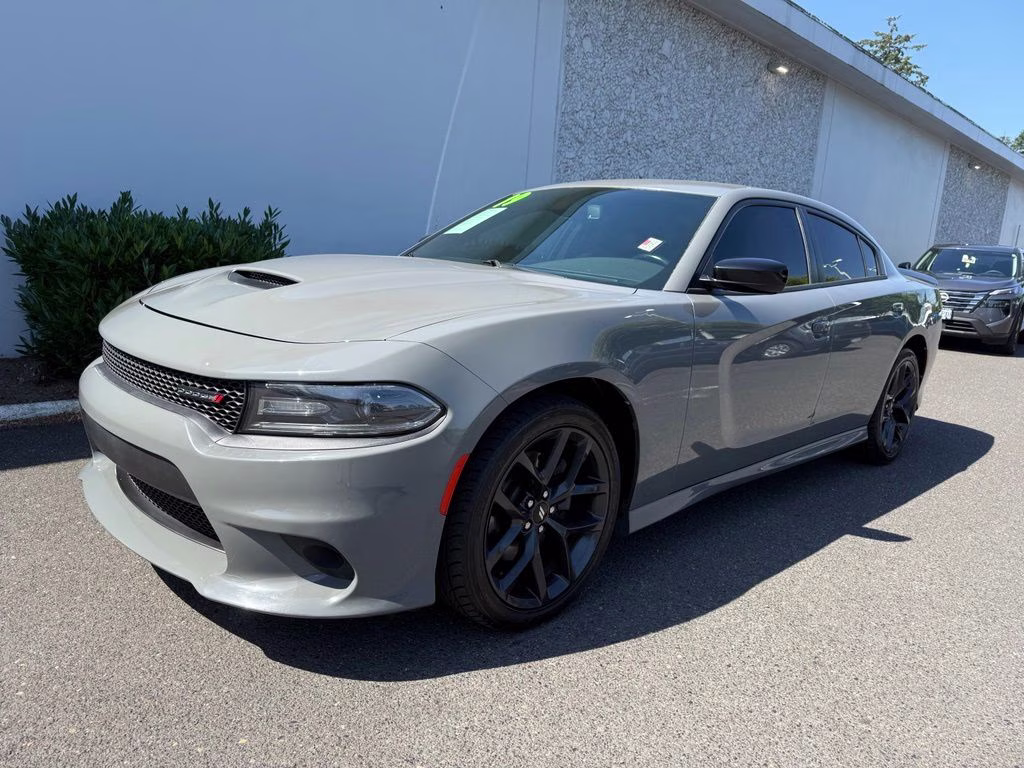 2019 Destroyer Gray Clearcoat Dodge Charger GT RWD Sedan