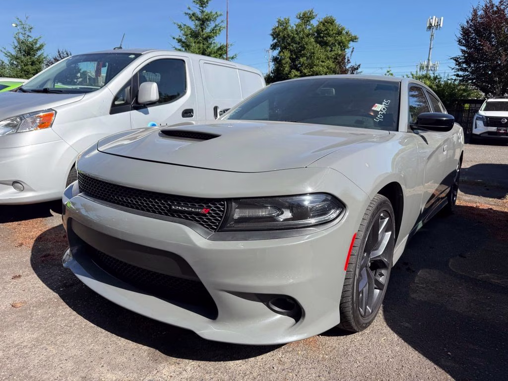 2019 Destroyer Gray Clearcoat Dodge Charger GT RWD Sedan