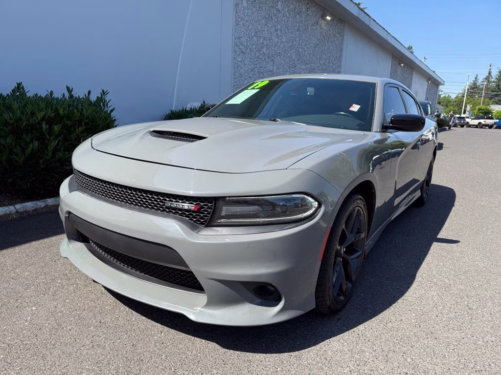 2019 Destroyer Gray Clearcoat Dodge Charger GT RWD Sedan