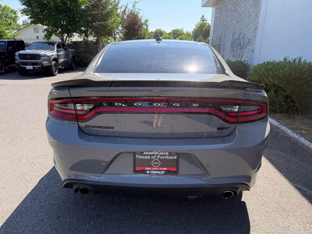 2019 Destroyer Gray Clearcoat Dodge Charger GT RWD Sedan