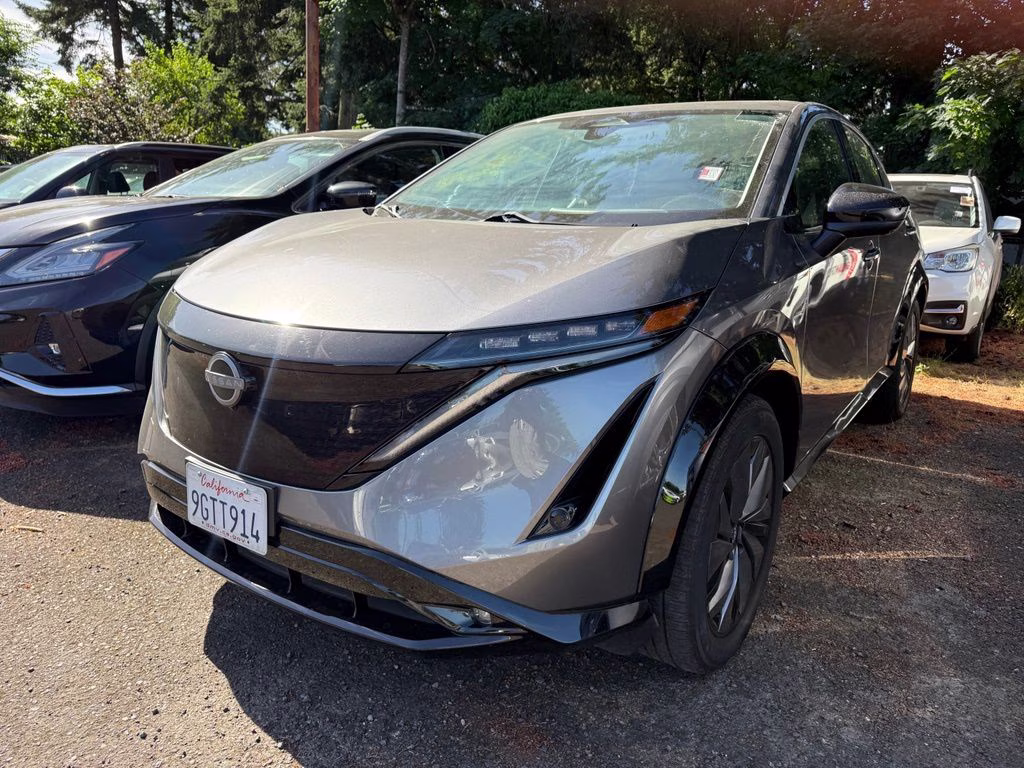 2023 Gun Metallic Nissan ARIYA EVOLVE+ FWD SUV