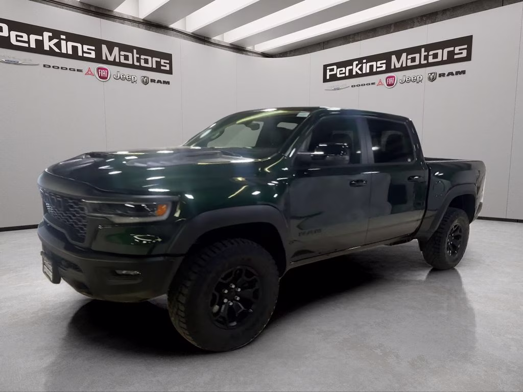 2026 Serrano Green Metallic Ram 1500 RHO 4X4 Truck