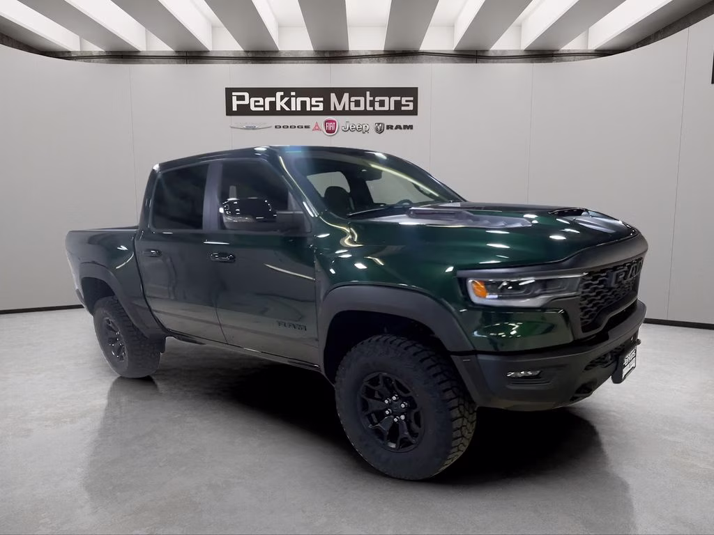2026 Serrano Green Metallic Ram 1500 RHO 4X4 Truck