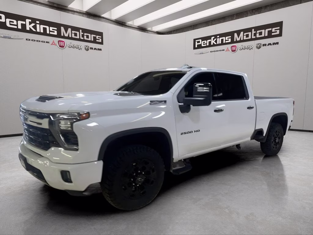 2024 Summit White Chevrolet Silverado 2500HD LTZ 4X4 Truck
