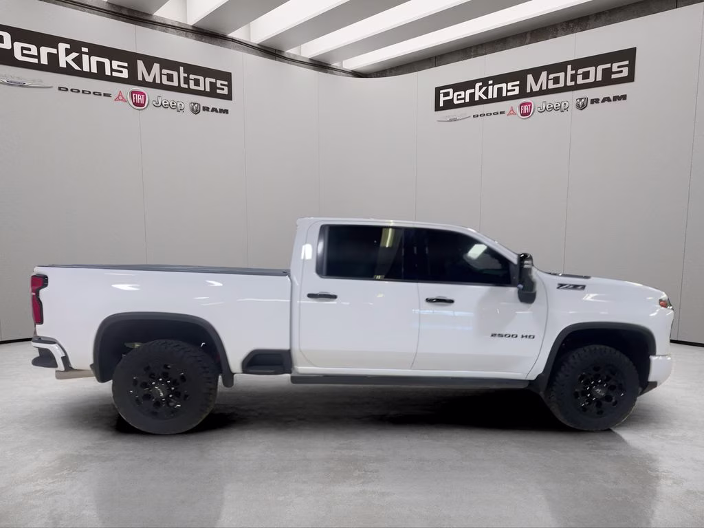 2024 Summit White Chevrolet Silverado 2500HD LTZ 4X4 Truck