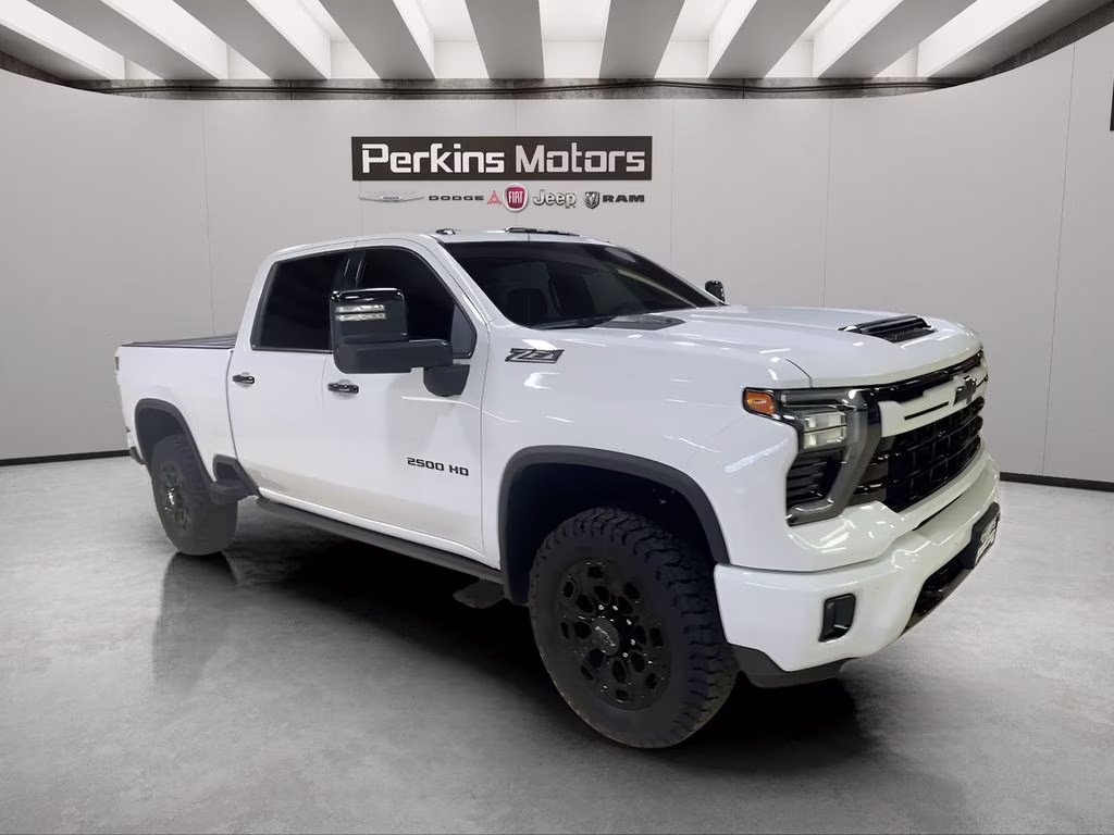 2024 Summit White Chevrolet Silverado 2500HD LTZ 4X4 Truck