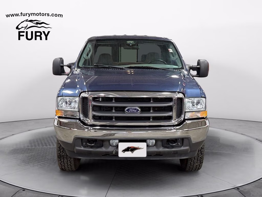 2004 Medium Wedgewood Blue Clearcoat Metallic Ford Super Duty F-350 SRW XLT 4X4 Truck
