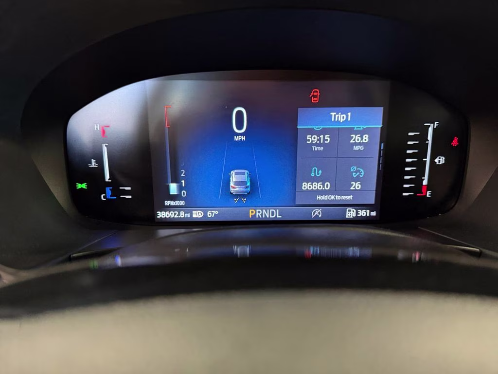 2024 Blue Ford Escape Active AWD SUV