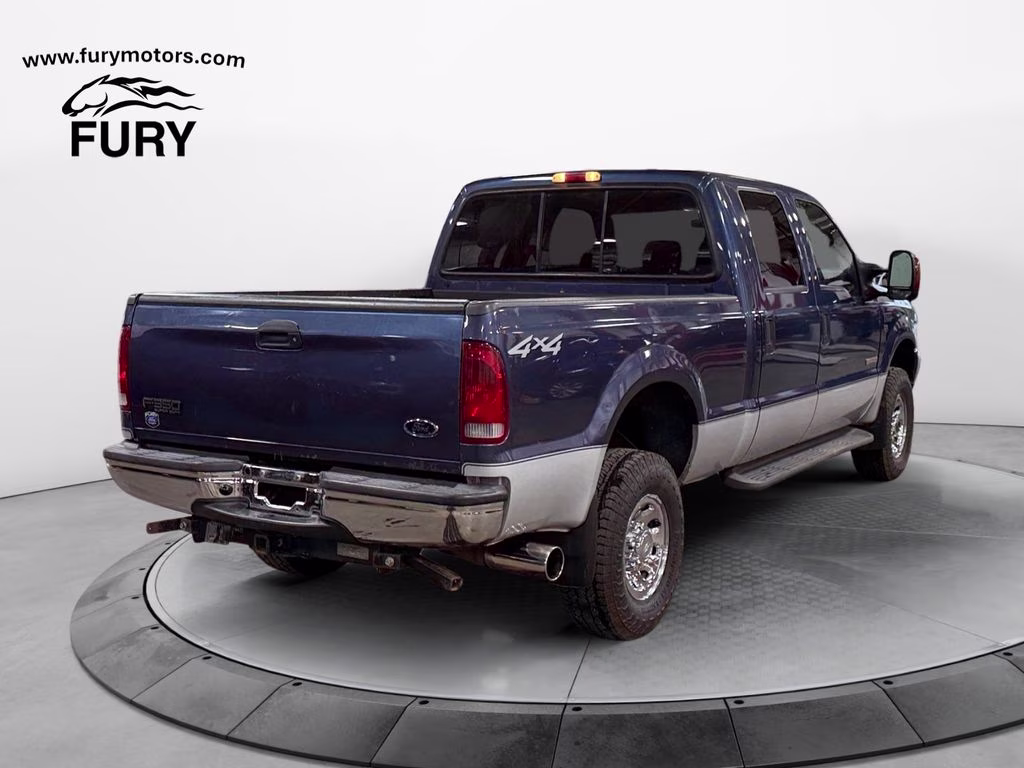 2004 Medium Wedgewood Blue Clearcoat Metallic Ford Super Duty F-350 SRW XLT 4X4 Truck