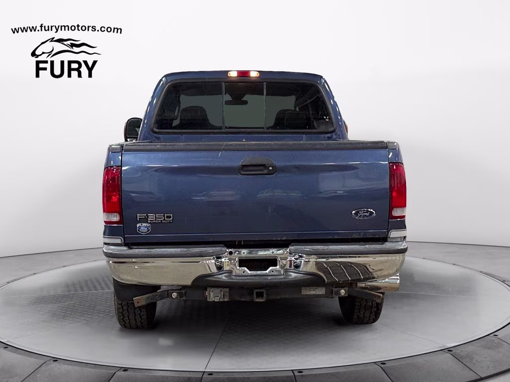 2004 Medium Wedgewood Blue Clearcoat Metallic Ford Super Duty F-350 SRW XLT 4X4 Truck