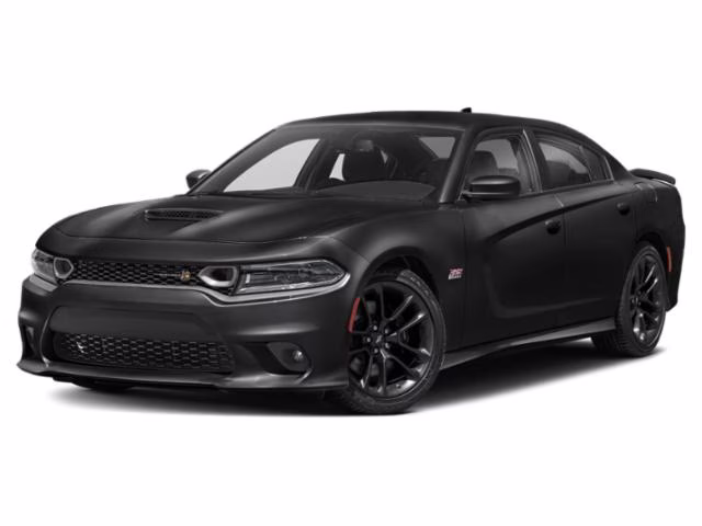 2023 Pitch Black Clearcoat Dodge Charger R/T Scat Pack Widebody RWD Sedan