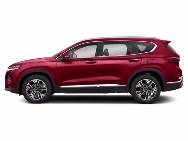 2019 Scarlet Red Hyundai Santa Fe Ultimate FWD SUV