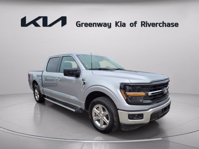 2025 Silver Metallic Ford F-150 XLT RWD Truck