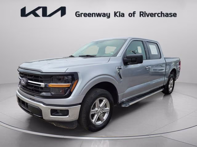 2025 Silver Metallic Ford F-150 XLT RWD Truck