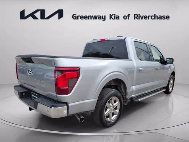2025 Silver Metallic Ford F-150 XLT RWD Truck